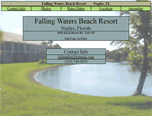 Tablet Screenshot of fallingwaters.lelund.com